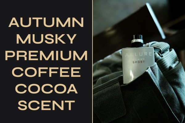 autumn musky premium coffee cocoa scent