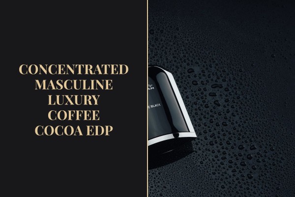 concentrated masculine luxury coffee cocoa edp