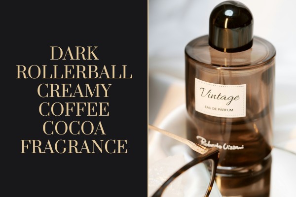 dark rollerball creamy coffee cocoa fragrance