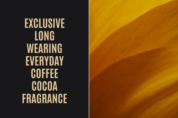 exclusive long-wearing everyday coffee cocoa fragrance