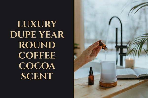 luxury dupe year-round coffee cocoa scent