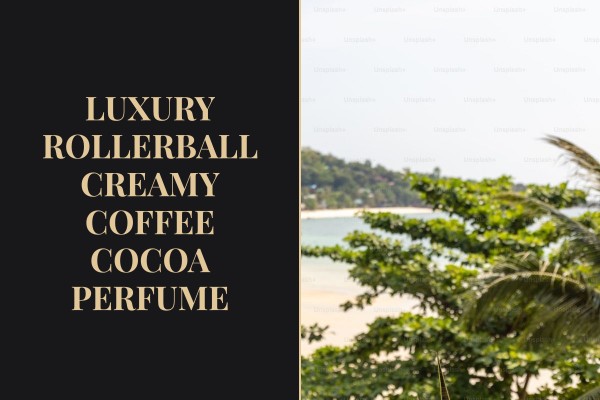 luxury rollerball creamy coffee cocoa perfume