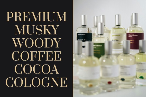 premium musky woody coffee cocoa cologne