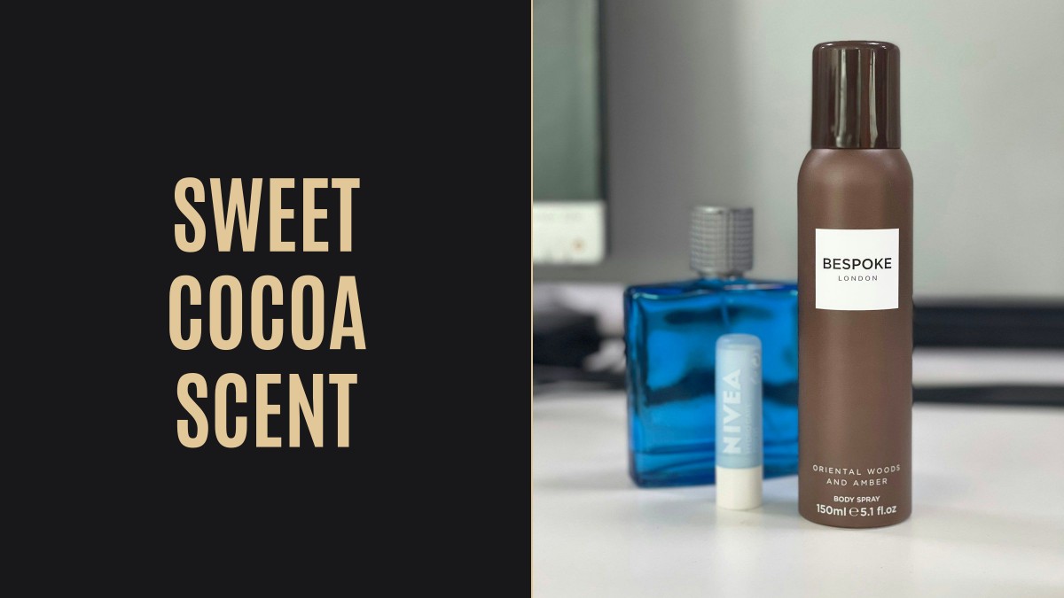 sweet cocoa scent
