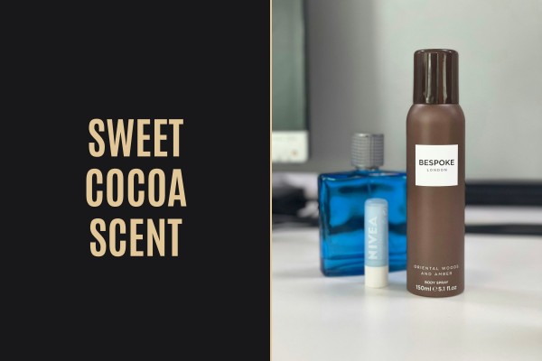 sweet cocoa scent